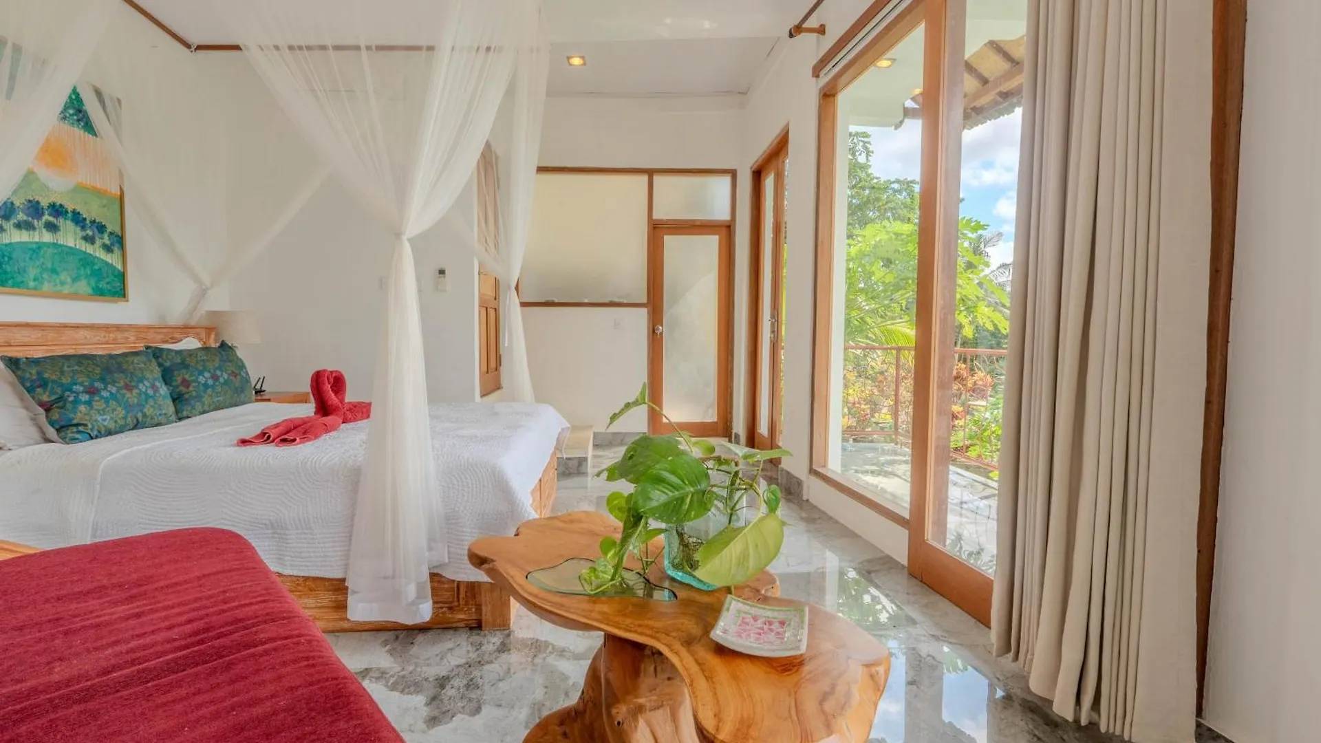 River Song Bali Ubud Quarto em Acomodações Particulares